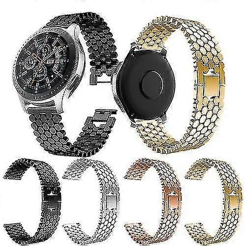 22mm rustfritt legering stål stropp håndleddet erstatning watch band