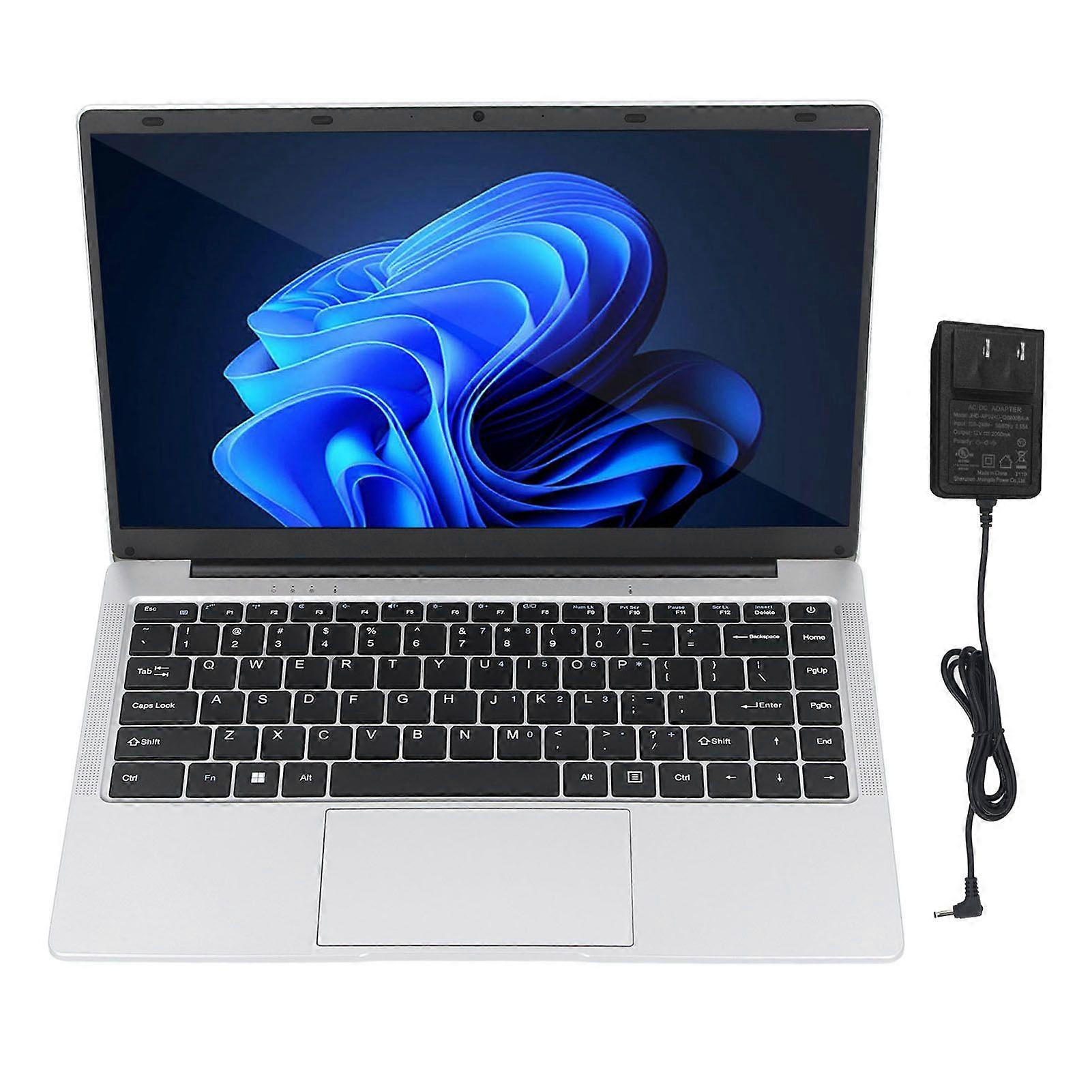 Laptop 14 Inch IPS Display 2.4G 5G for Celeron J4025 Processor 1920x1080 Slim 5000mah 8G 1024G Laptop Computer for Win 11 Pro US Plug