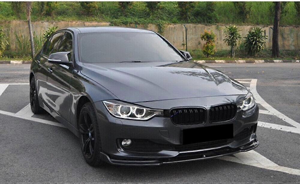 IDENUONA 3-Piece Front Lip Spoiler Splitter – Gloss Black ABS – For BMW F30 F31 F35 320li 2013-2018