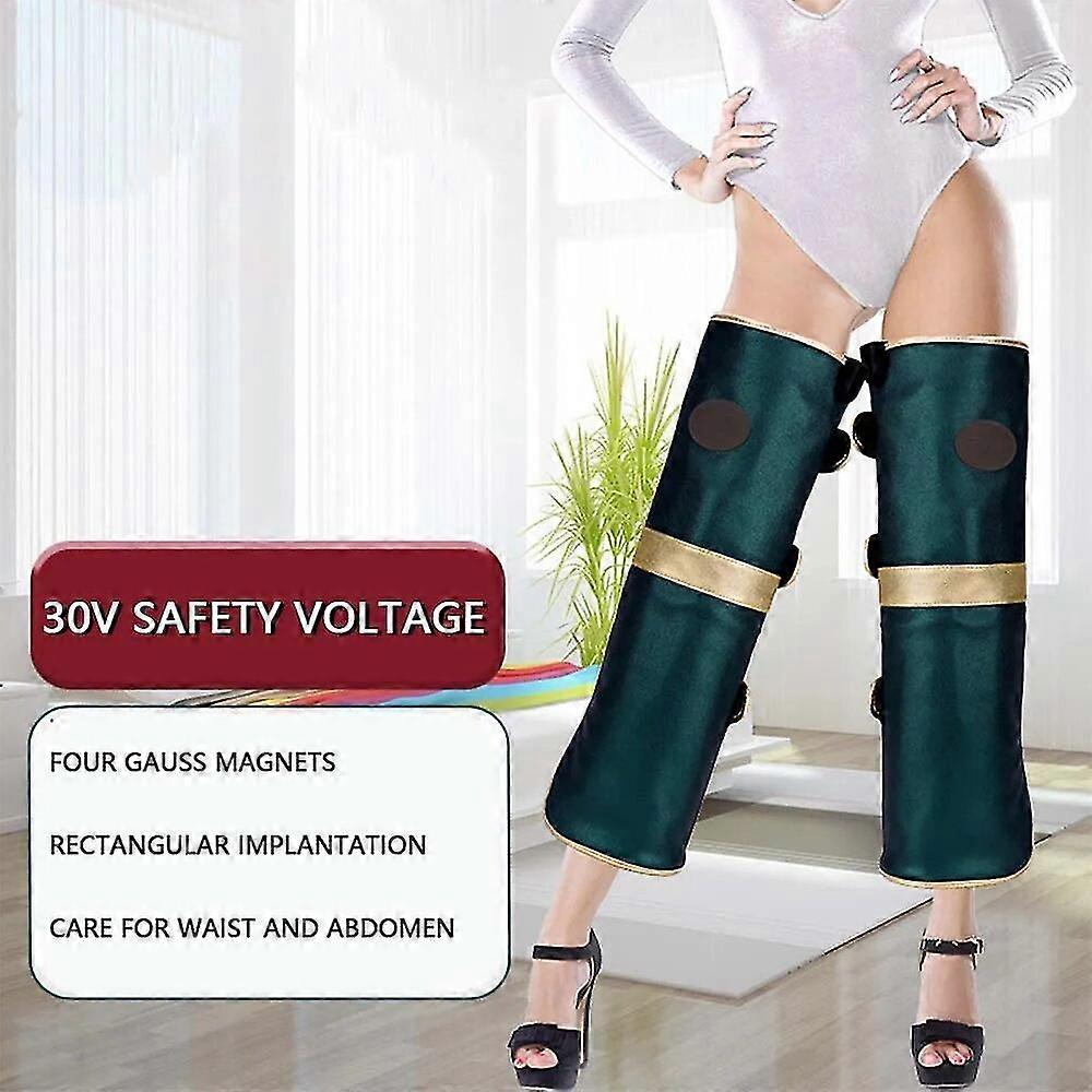 優れた空気圧縮加熱レッグマッサージャー振動ふくらはぎ緩和筋肉痛疲労腕脚ヘルスケアリラックスエアバッグシャンクマッサージ