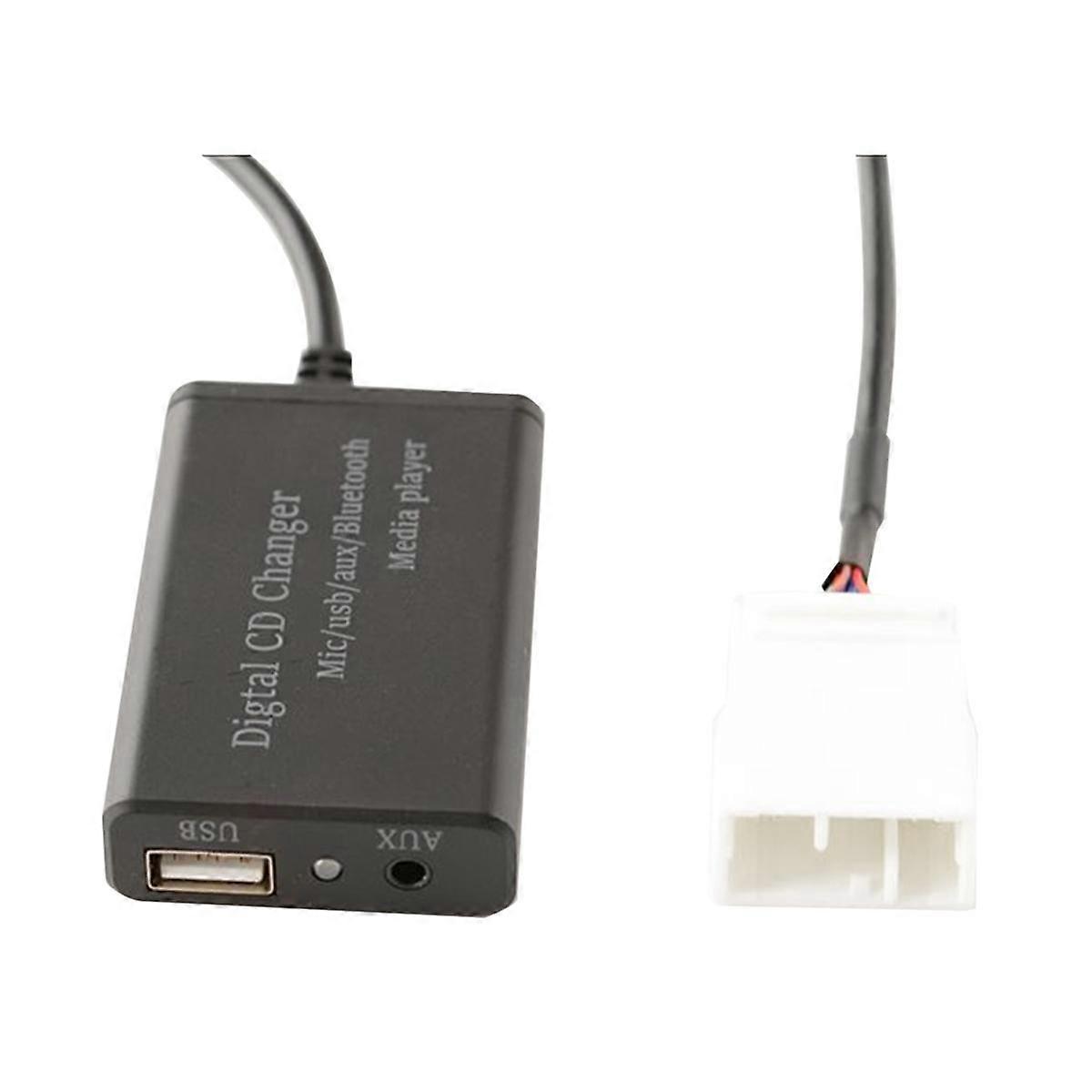 Bluetooth Music Interface for Goldwing GL1800 USB/AUX CD Player Adapter Compatible with Goldwing Mo