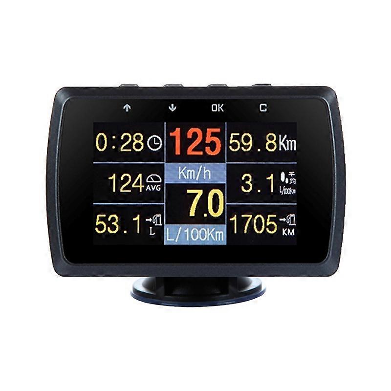 CXAT A501 Multi Funcional Smart Car OBD HUD Digital Meter Fault Code Display de alarme