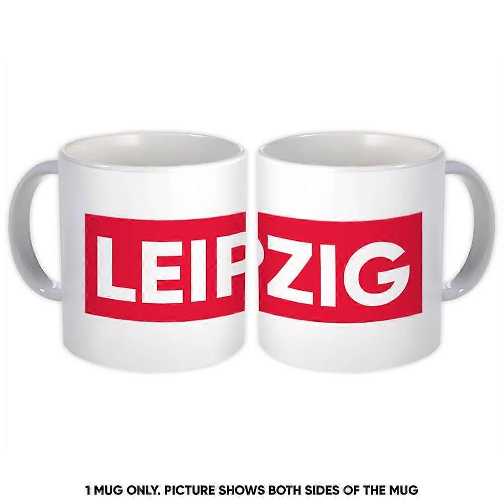 كوب الهدايا: لايبزيغ ألمانيا أحمر