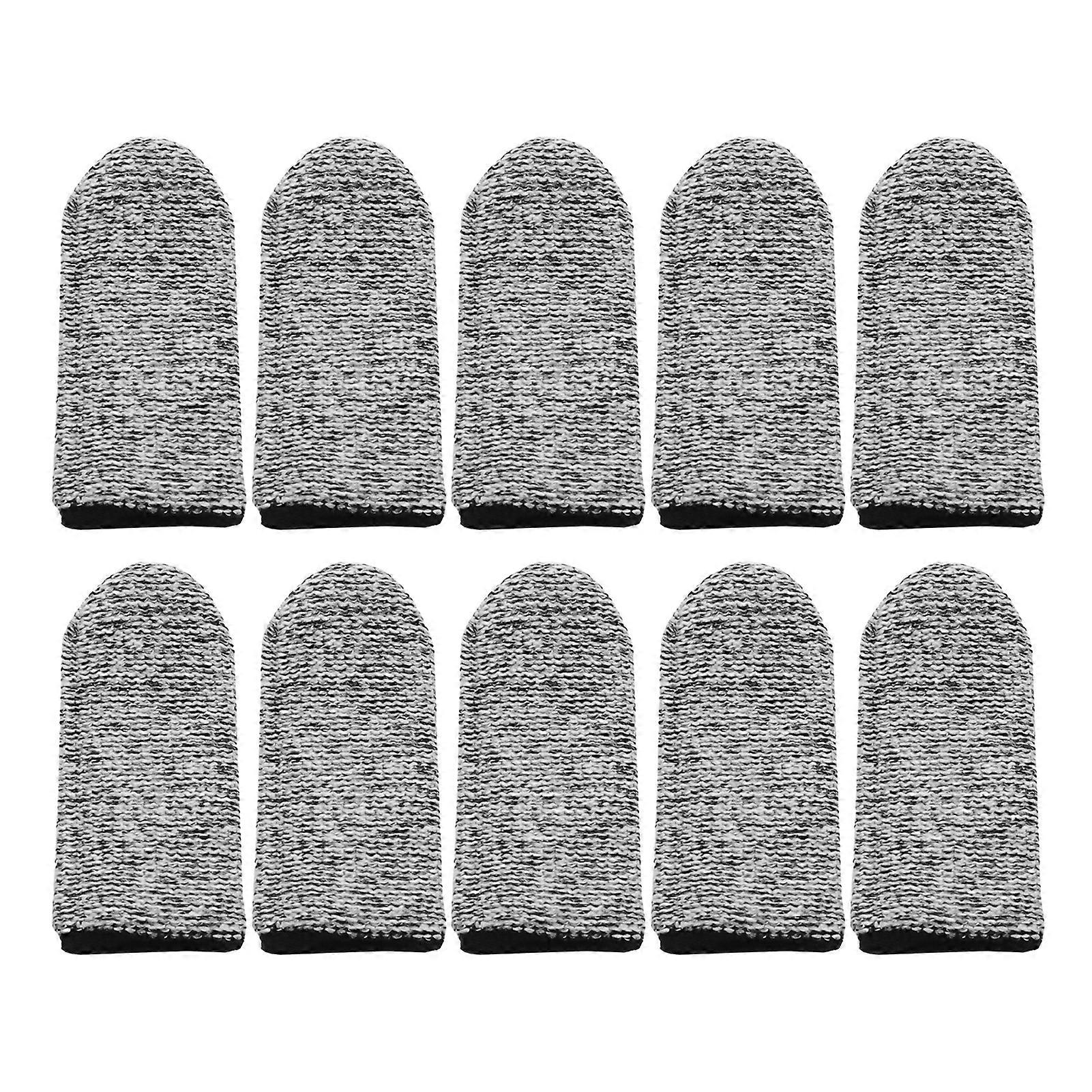 10Pcs Separate Cut Resistant Finger-cutting Gloves High-strength Polyethylene Avoid Hurting Finger-cutting Protector for Kitchen