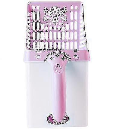 -integrated Plastic Cat Litter Spoon Cleaning Kit