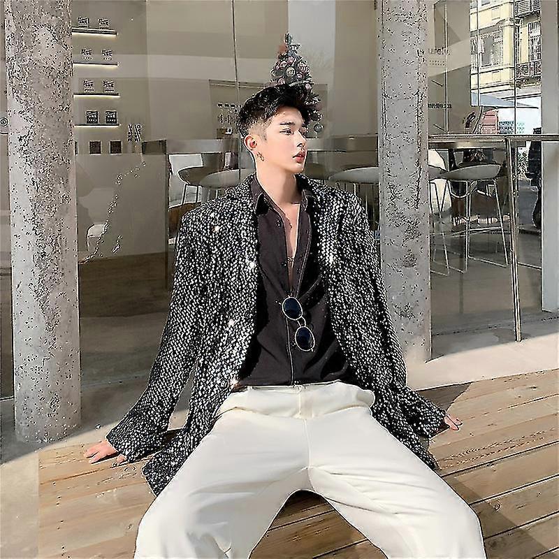 White Blazer Dress Celebrity White Blazer Outfit Korean Celebrity