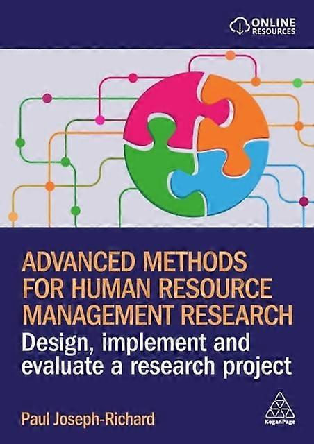 Advanced Methods For Human Resource Management Research by Paul JosephRichard Paperback Book