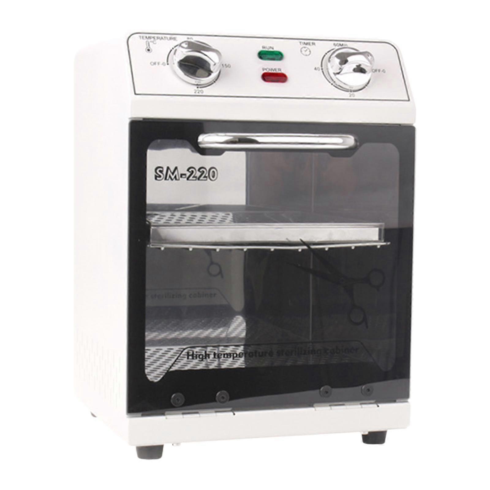 Metal Tool Sanitizing Machine Large Capacity Manicure Tools Steamer Equipment White