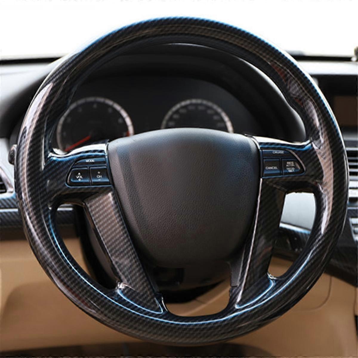 Car Steering Wheel Button Trim Frame Stickers Bezel for Accord 8Th 2008-2013 Interior Decoration Co
