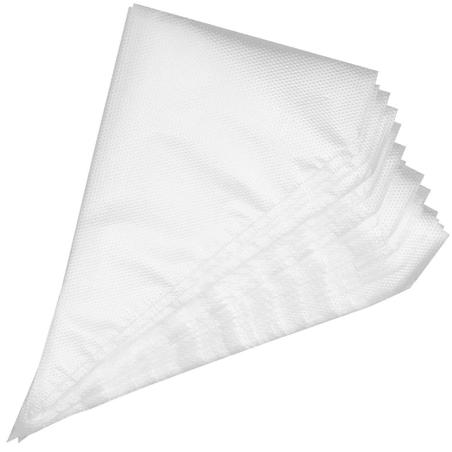 100 Pcs Pastry Bags Triangular Transparent Easy Icing And Cleaning Convenient Thickened Cake