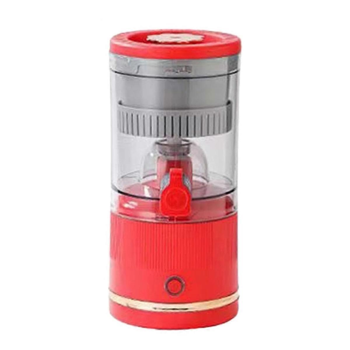 Automatic Separation Juicer Portable Juice Machine Electric Juicer Rechargeable Fruit Juicer Blender 7.4V Red