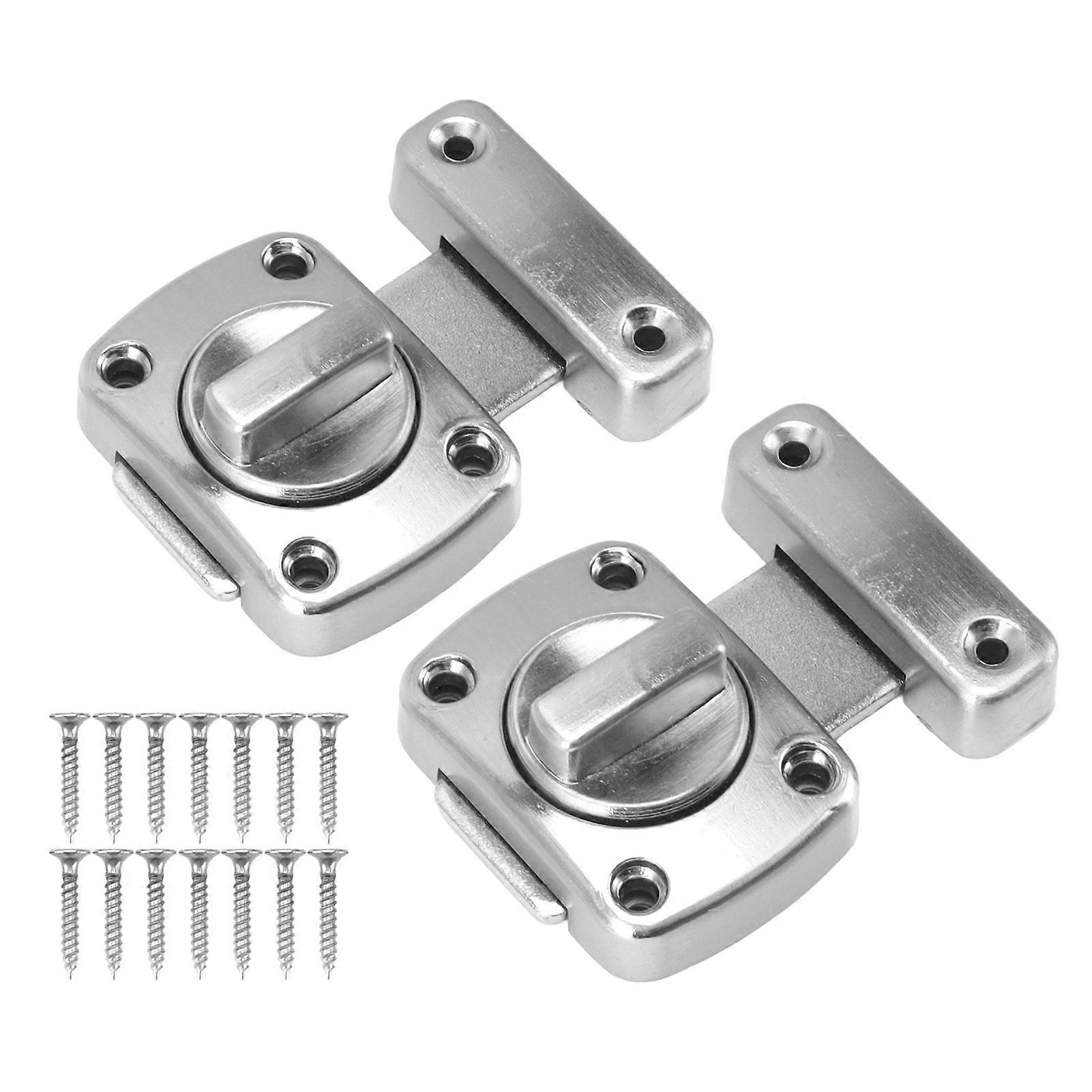 Door Latch Rust Proof Smooth Edge Comfortable Grasp User Friendly Knob Square Door Lock Latch for Kitchen Door