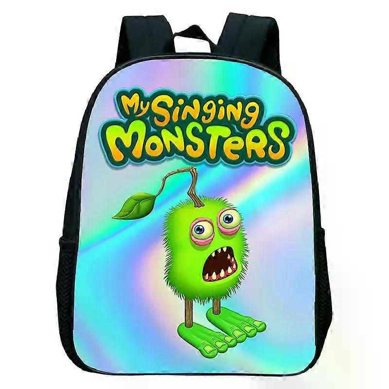 a548 حقائب الظهر الخاصة بي الغناء الوحوش 12 بوصة حقيبة الكتب الاطفال حقائب مدرسية البنات الأولاد الصغيرة هدايا النهار gtk548