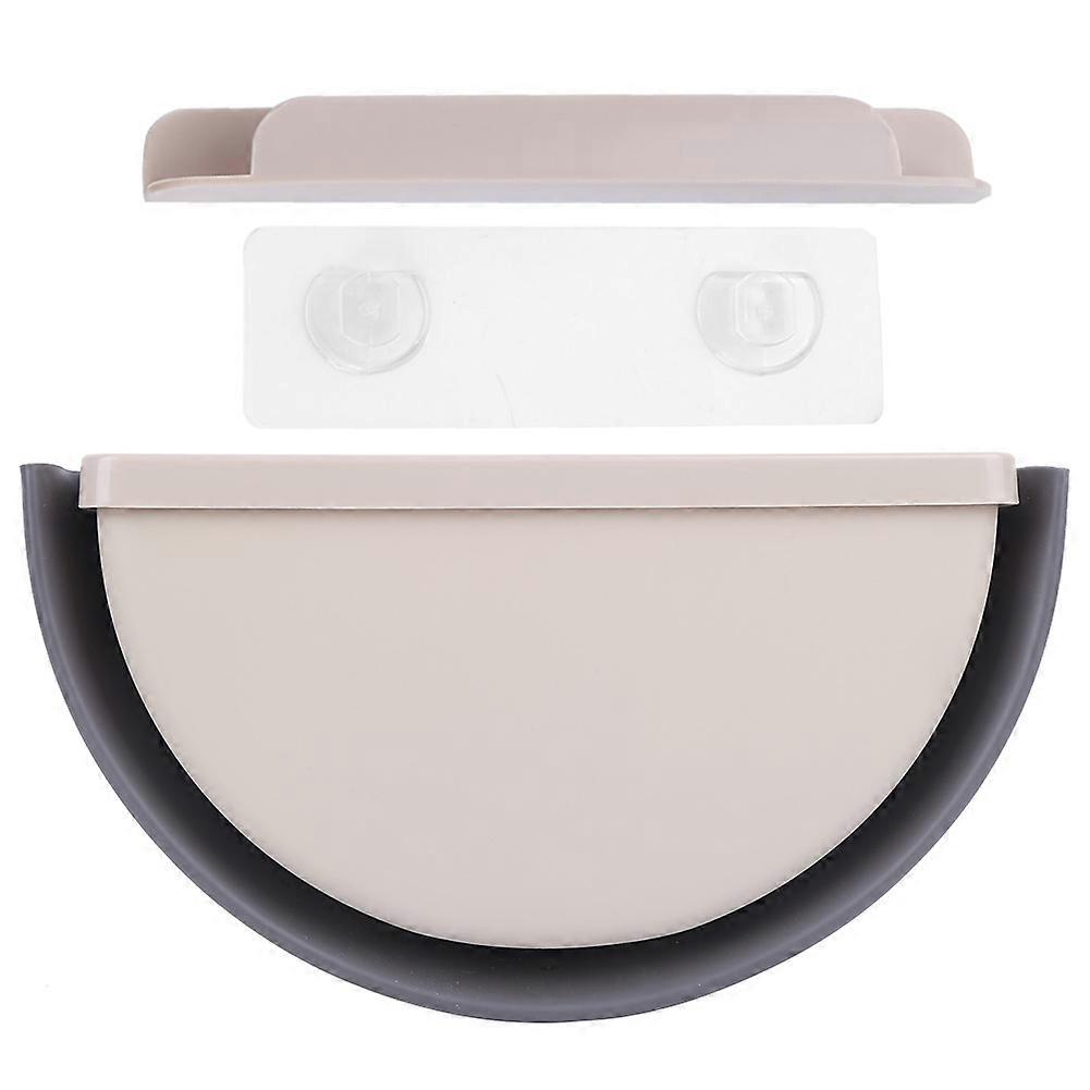 Kitchen folding trash can, hanging type, for kitchen and bathroom