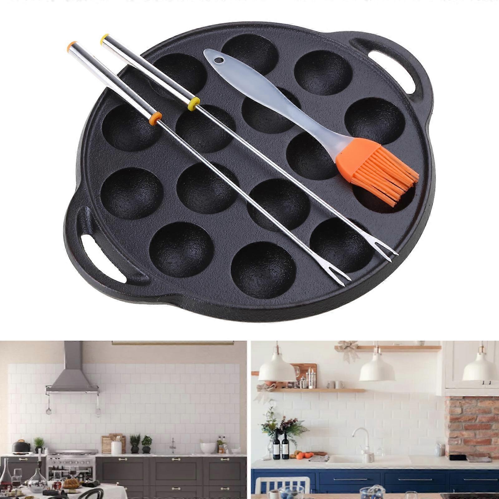 Cast Iron Takoyaki Pan - Thumbnail 3