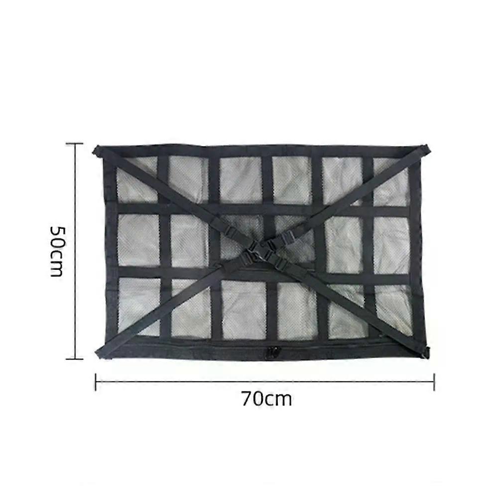 Filet de rangement respirant pour toit de voiture, maille robuste et résistante, pour rangement et rangement automatiques
