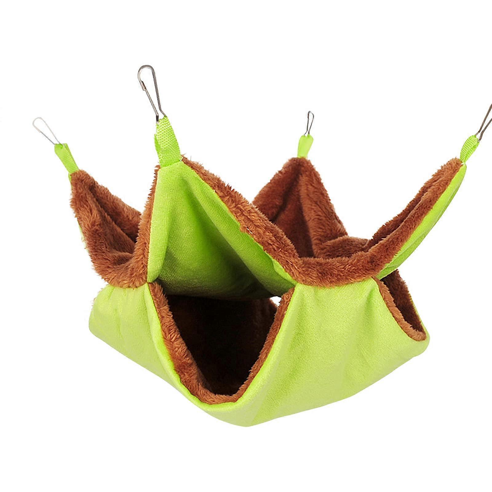 Pet cage hammock for sugar glider and ferret