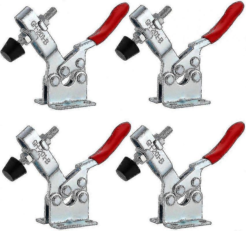 4pcs Horizontal Toggle Clamp Joint Clamp Quick Release Capacity Horizontal