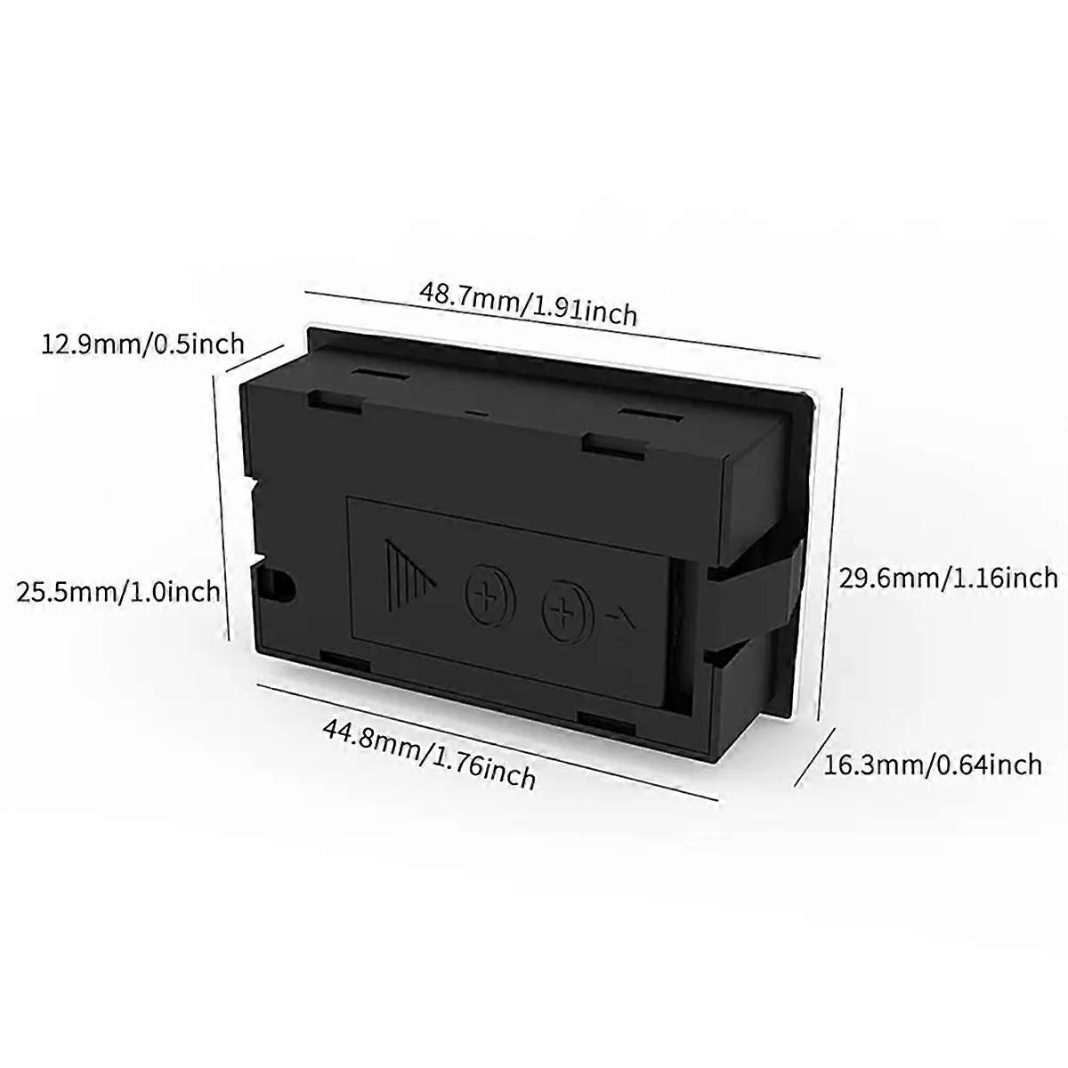 Humidor Hygrometer Metal Accurate Humidity Sensor Temp and Humidity Gauge Digital Temperature Gauge