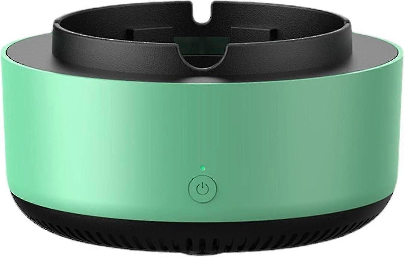 Smokeless Ashtray With Air Purifier, Intelligent Ashtray For Air Purification With Negative Ions For Car Home