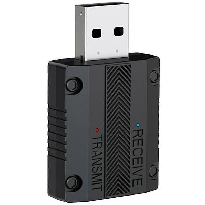 W15 Bluetooth 5.3 AUX Adapter USB Dongle 2 In 1 Car Audio Transmitter Receiver