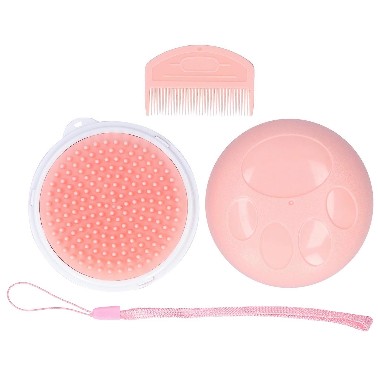 Multi‑Function Dogs and Cats Double‑Sided Head Massage Brush Pet Grooming Tool ABS TPE Comb