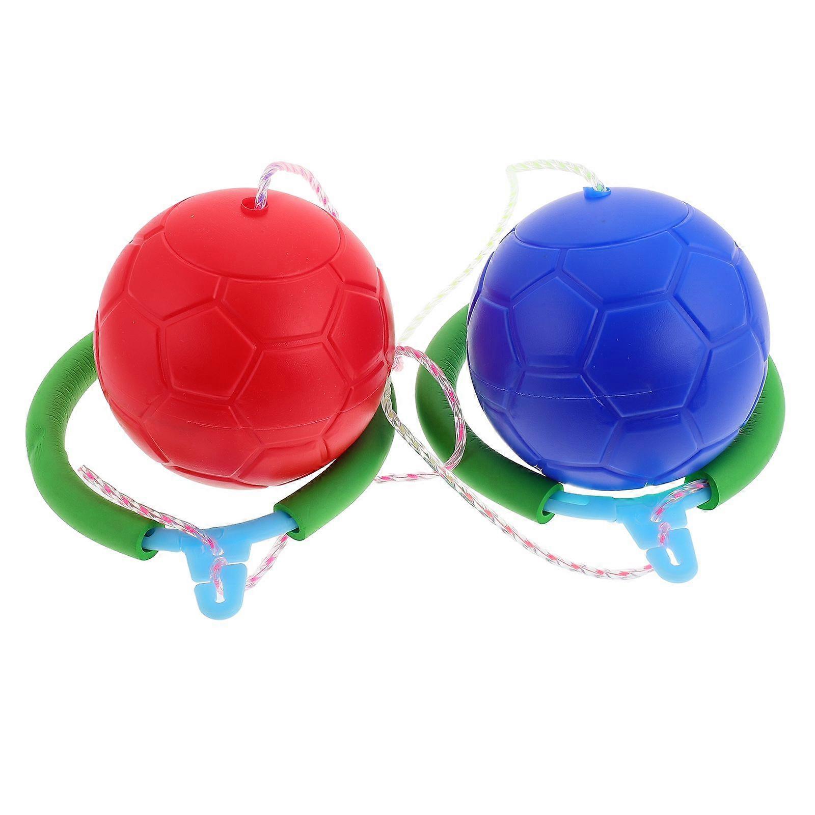 2pcs Jump Ball Bouncing Balls For Kids Fitness Skip Ball Ankle Toy Childrens Exercise Skipping Toy For Coordination And Physical Activity