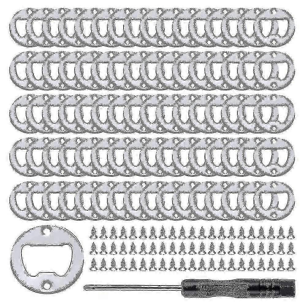 80set Diy Bottle Opener Insert Kits,for Resin Mold Bottle Opener