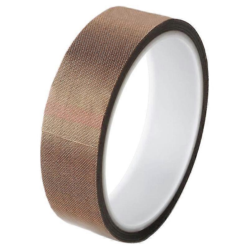 PTFE Sealing Tape for Vacuum/Hand/Impulse Sealers - 1In x33Ft, High-Temp & Leak Proof