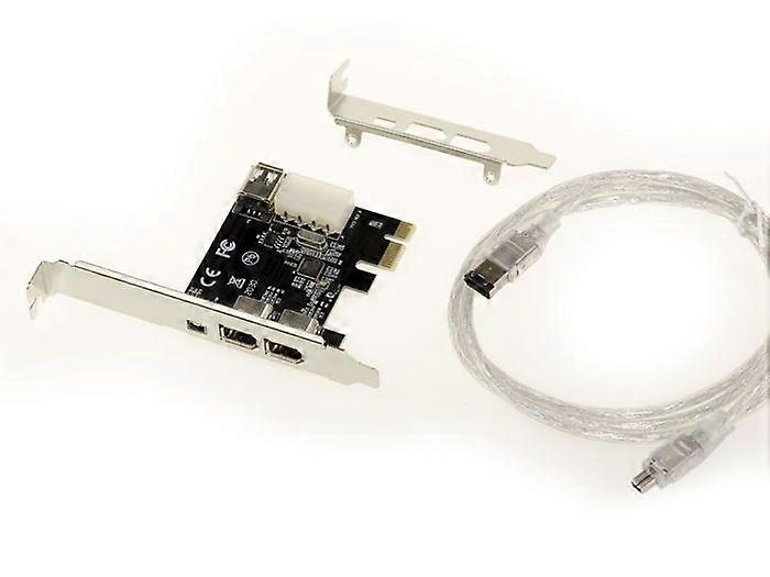 KALEA-INFORMATIQUE PCI EXPRESS PCIE Firewire 400 IEEE1394a Controller - VIA CHIPSET + ILINK CABLE
