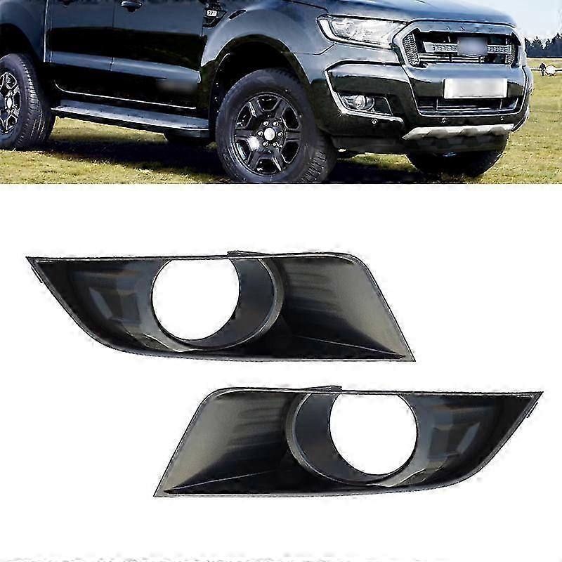 2015 Ford Ranger tågelygte grilldæksel, krom forreste kofanger trimpanel