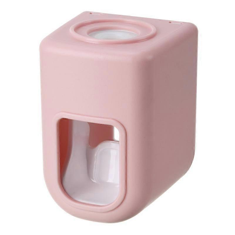 Creative Wall Mount Automatic Toothpaste Dispenser Bathroom Accessories Waterproof Lazy Toothpaste Squeezer Toothbrush Holder