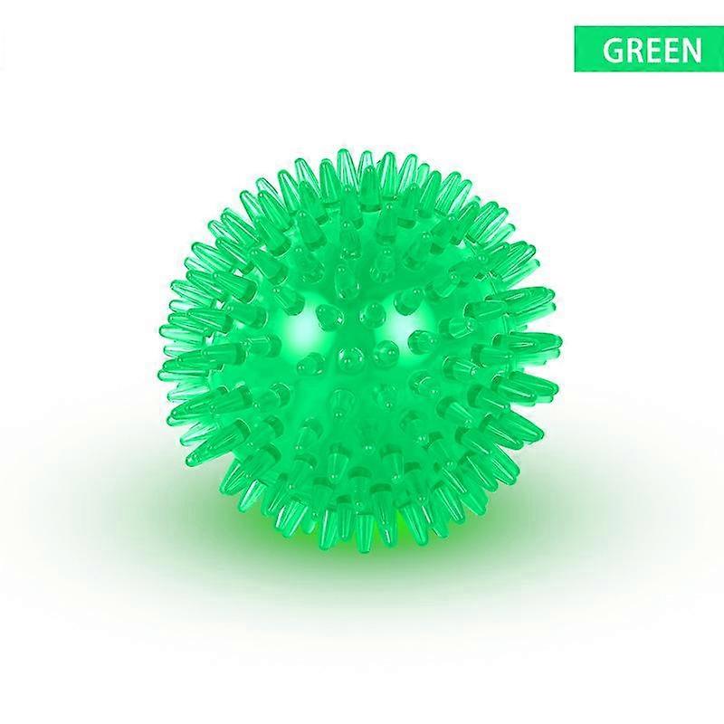Vogue Bouncy Balls Teeth Cleaning For Dog and Cat Outdoor Training Chew Toy TPR Pet Toy Squeaky Bite-resistant Anxiety-Reducing Interactive 1Pcs