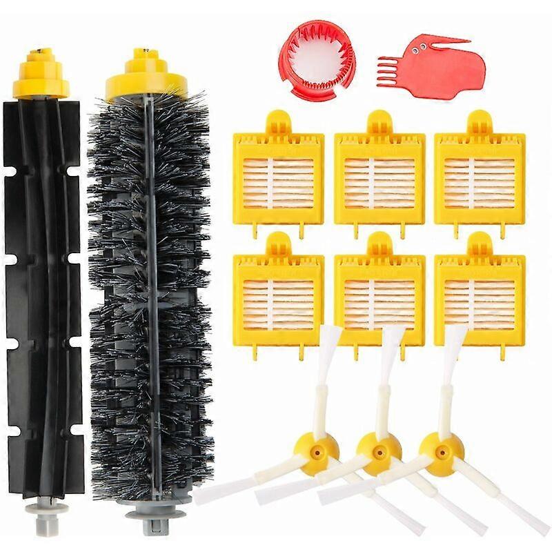 Revolutionize Your Cleaning Routine: Enhanced iRobot Roomba 600 Series Accessories Including HEPA Filter For Air Quality Improvement And Bristle