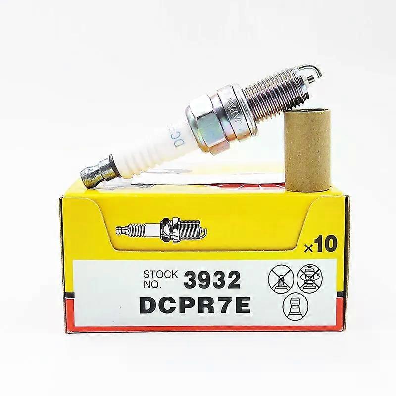 4/20pcs DCPR7E 3932 Normal Spark Plug compatible for Chevrolet 1.2L 2013 2014 2015 Fiat 500 1.4L 2014 2015 2016 2017 DCPR7E-3932