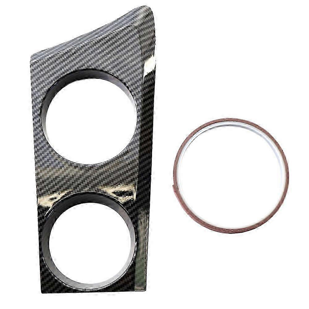 Carbon Fiber Look High Quality Front Center Console Drinks Water Cup Holder Bracket for 1 Series E8