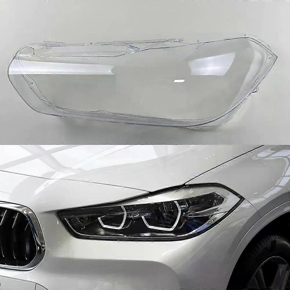 Για BMW X2 F39 2018, 2019, 2020, 2021, Αξεσουάρ Αυτοκινήτου, Κάλυμμα προβολέων, Σκιά, Κέλυφος προβολέων, Διαφανές Αμπαζούρ, Φακός, Plexiglass