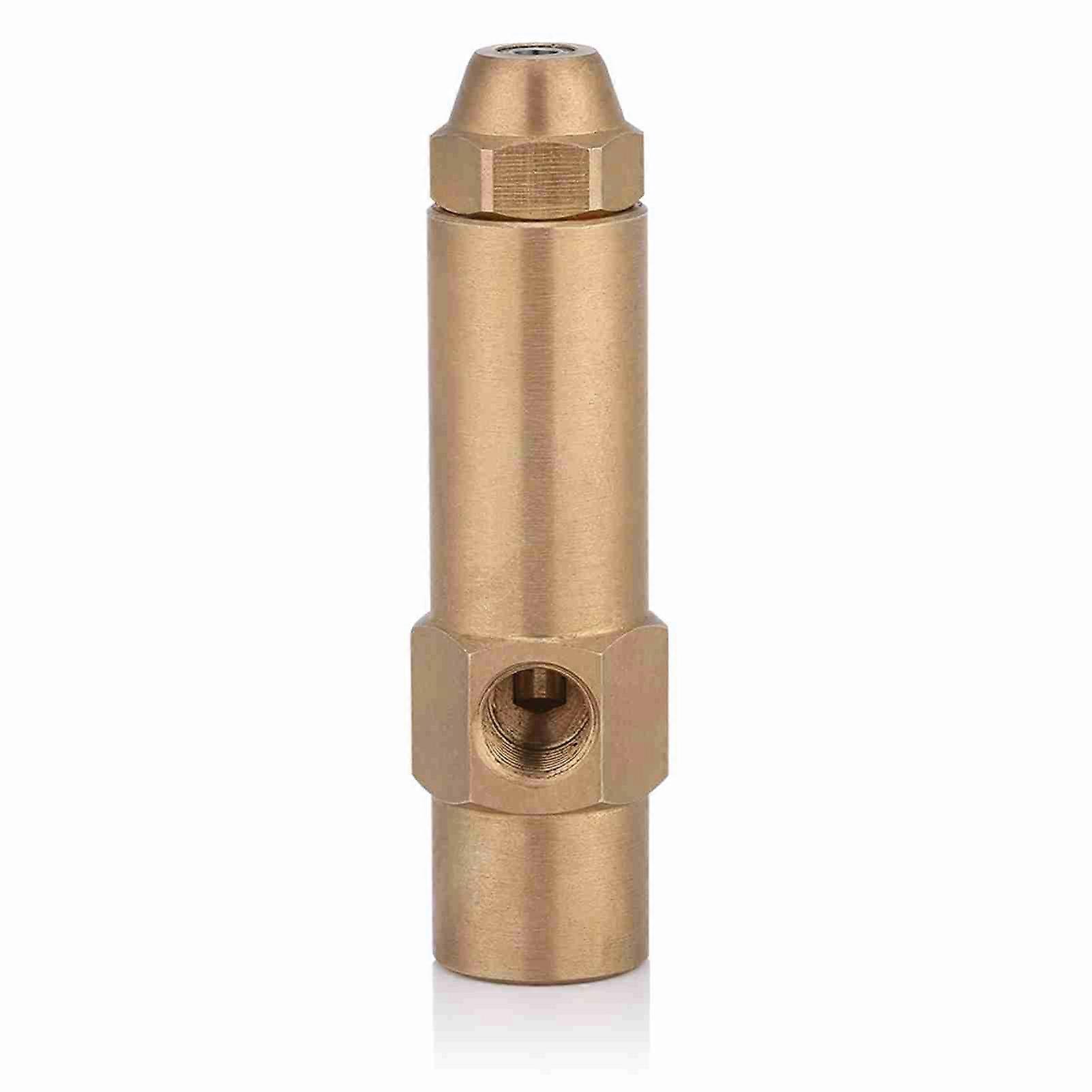 Diesel waste fuel burner nozzle, solid brass construction, 2.0 mm bore diameter