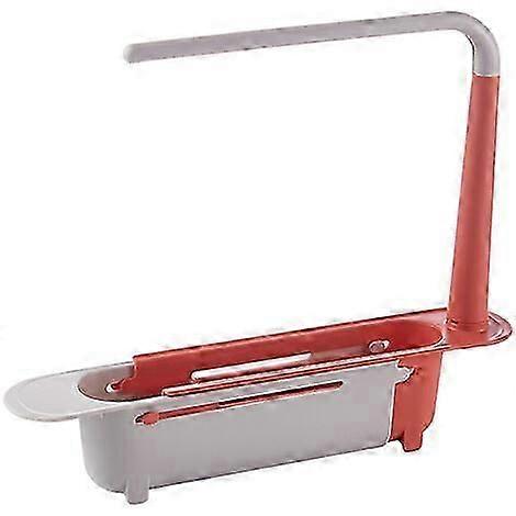 Kitchen Supplies Telescopic support for multi-function sliding sink (red)