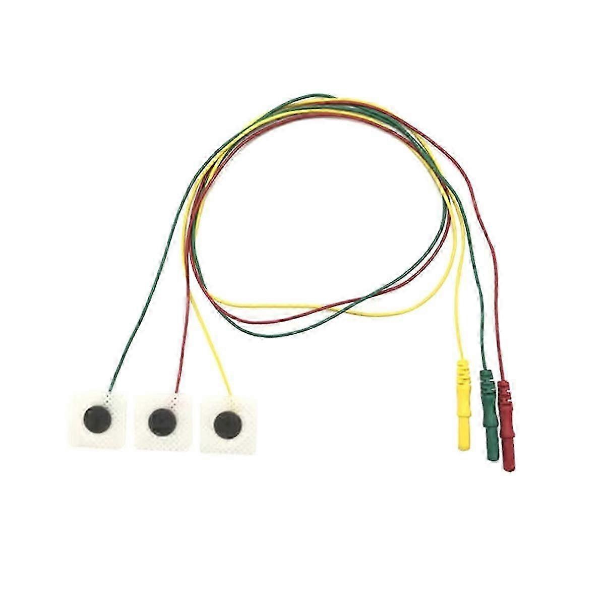 Disposable Electrode Patch with Wire DIN Electrode Cable with 3 Lead