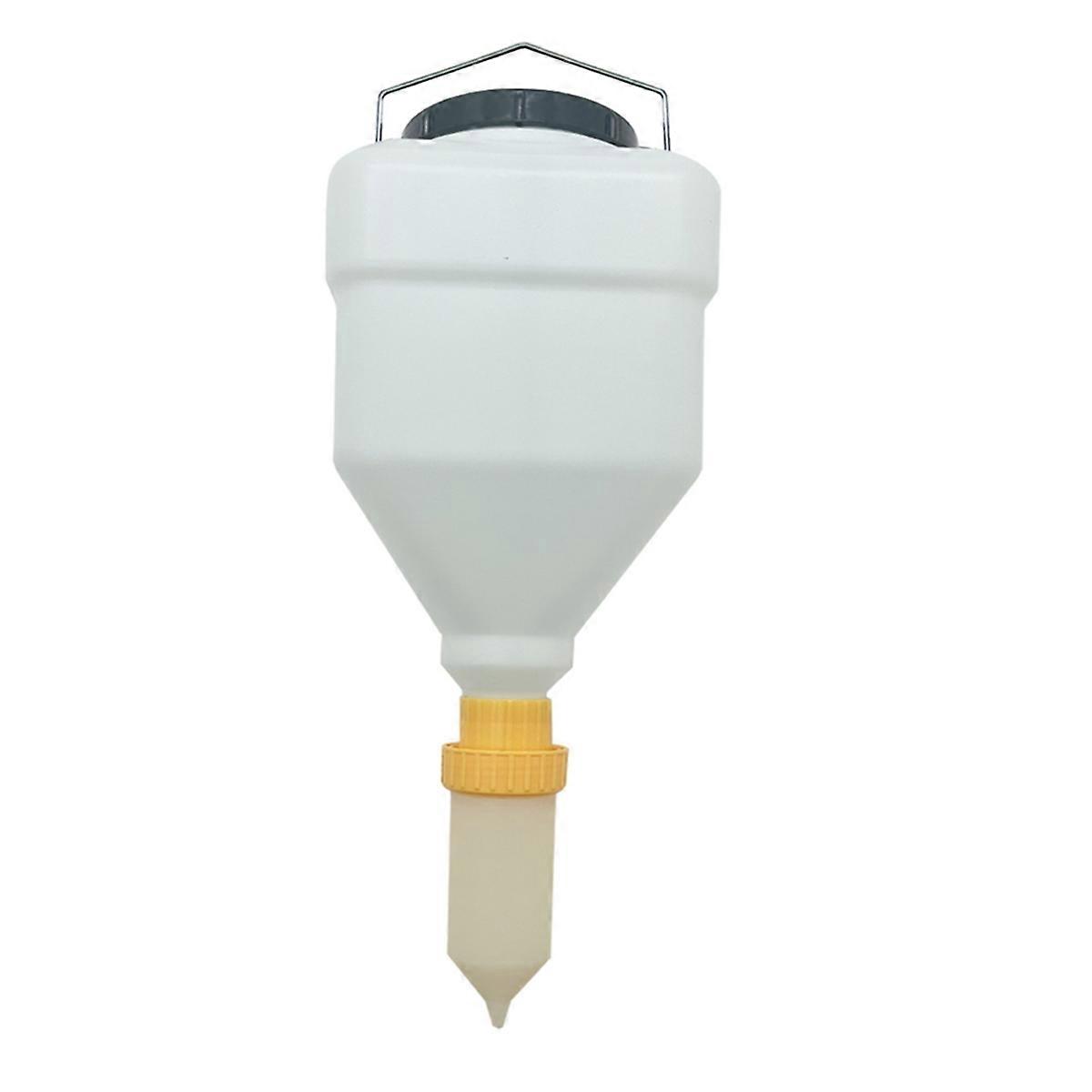 5.5L Sauce Bottle Squeeze Bottle Hanging Sauce Dispenser Large Diameter Sauce Squeeze Bottle Hanging Sauce Dispenser