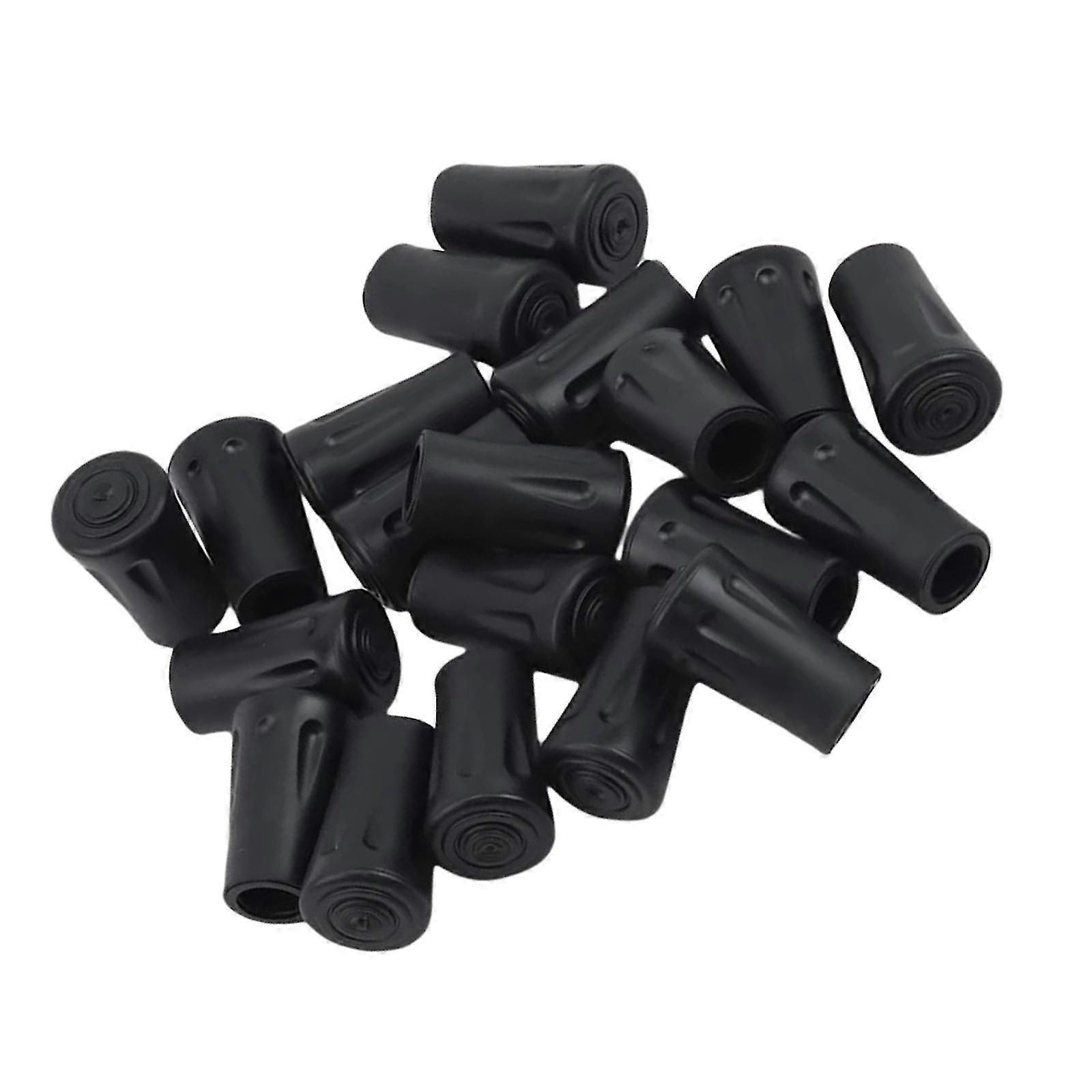 18Pcs Hiking Pole Tips Rubber Trekking Pole 12mm Diameter Walking Pole Tips