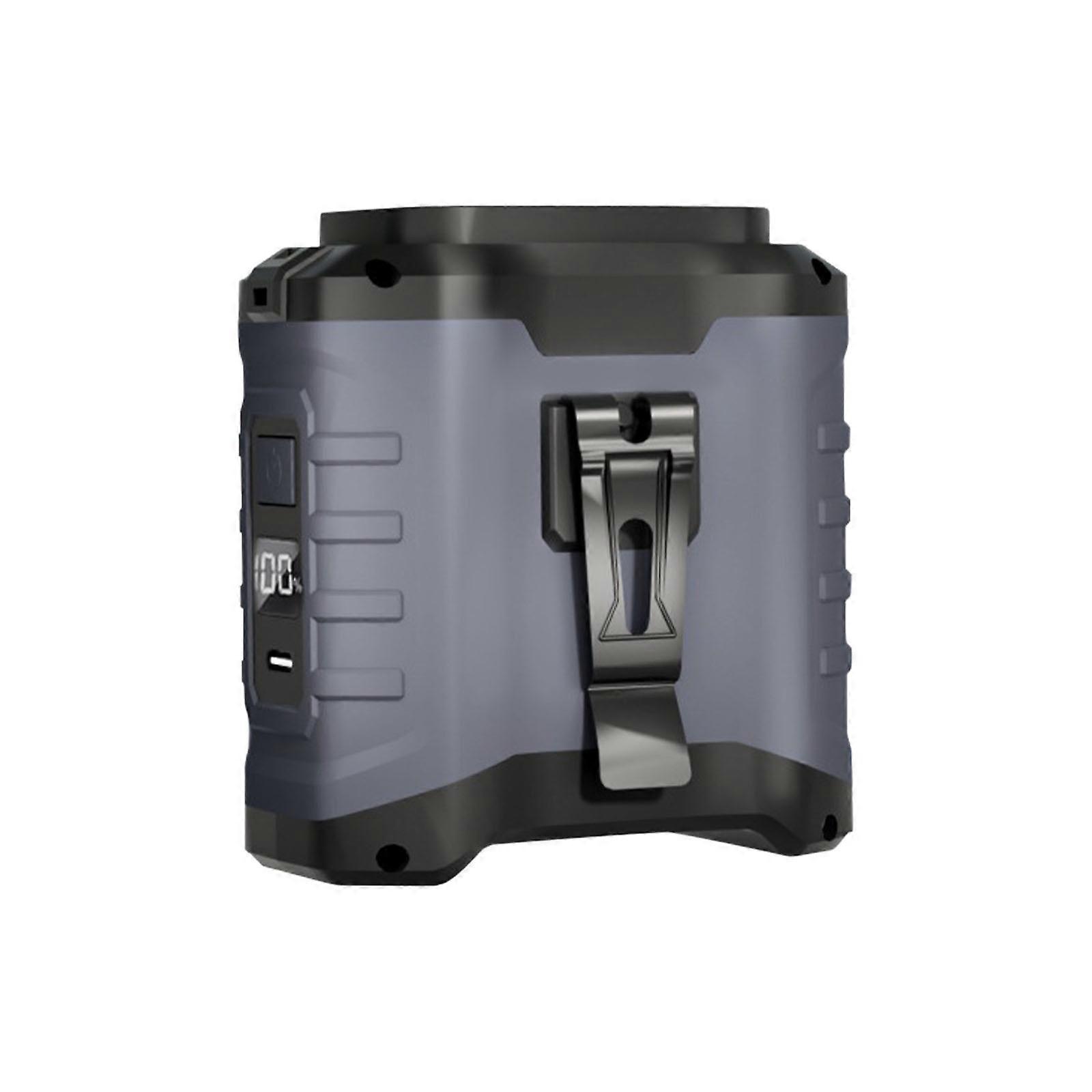 ウエストマウントファンウエストクリップ付き屋外ポータブルUSBファンPUW6382