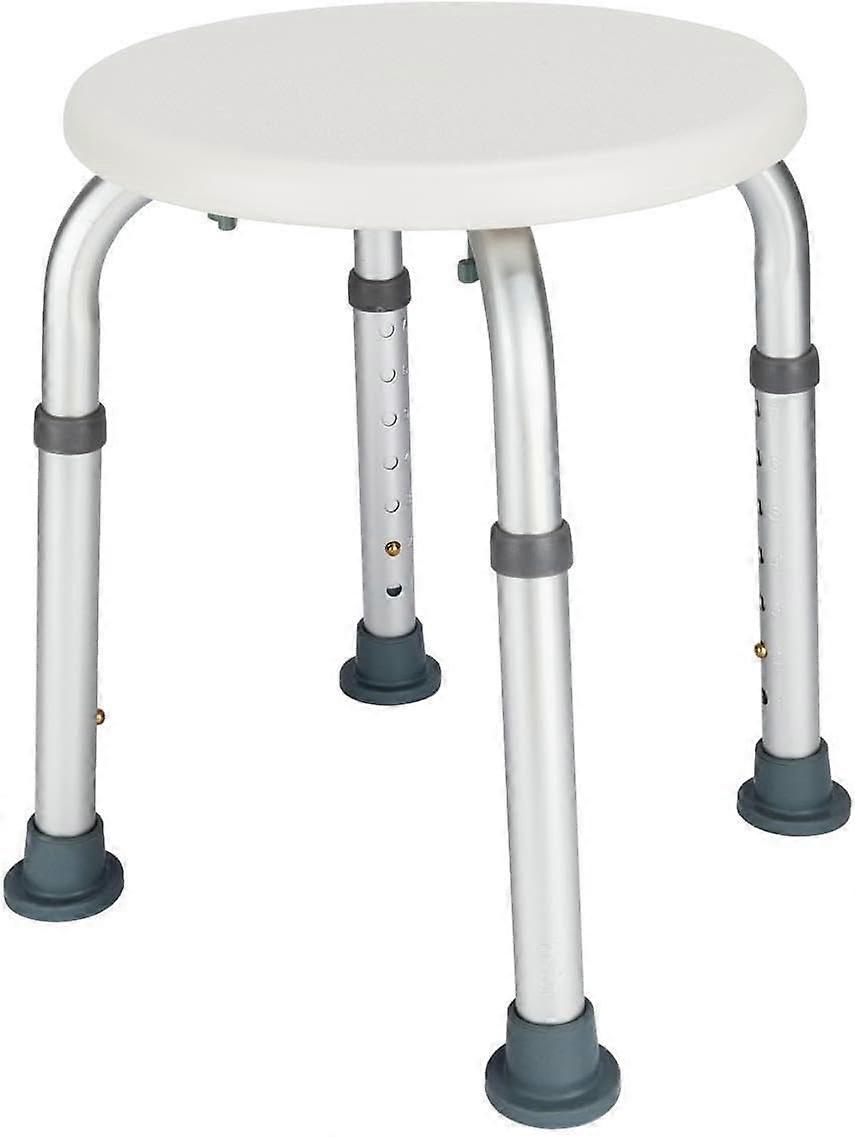 Medical Shower Chair Adjustable Height Bath Tub Bench Stool Seat Round