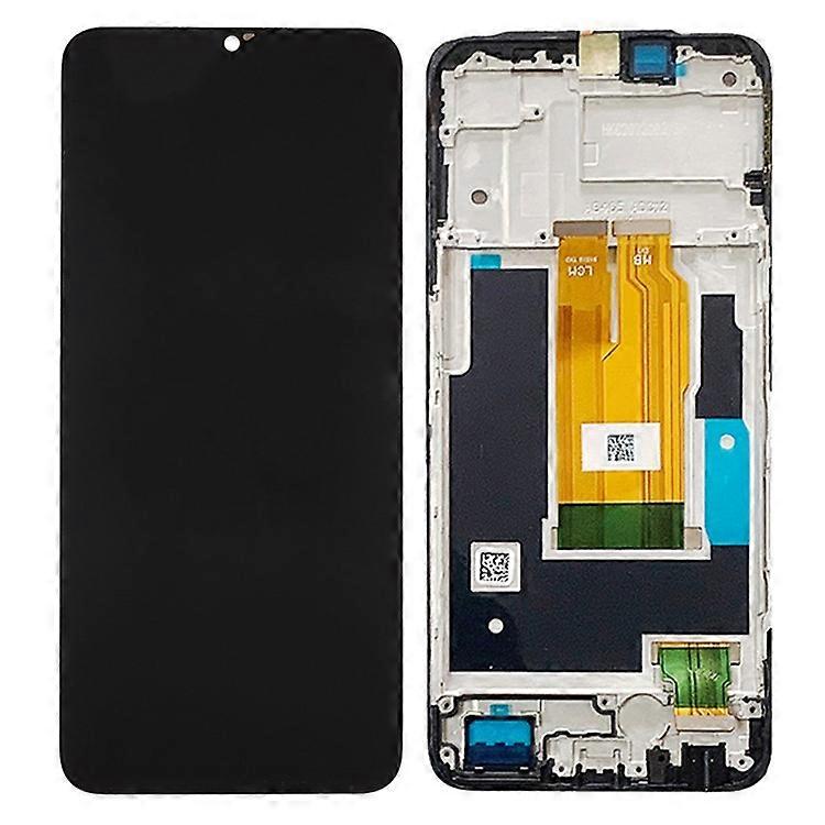 Realme 10 5GグレードC液晶画面およびデジタイザーアセンブリ+フレーム交換部品(ロゴなし)と互換性があります