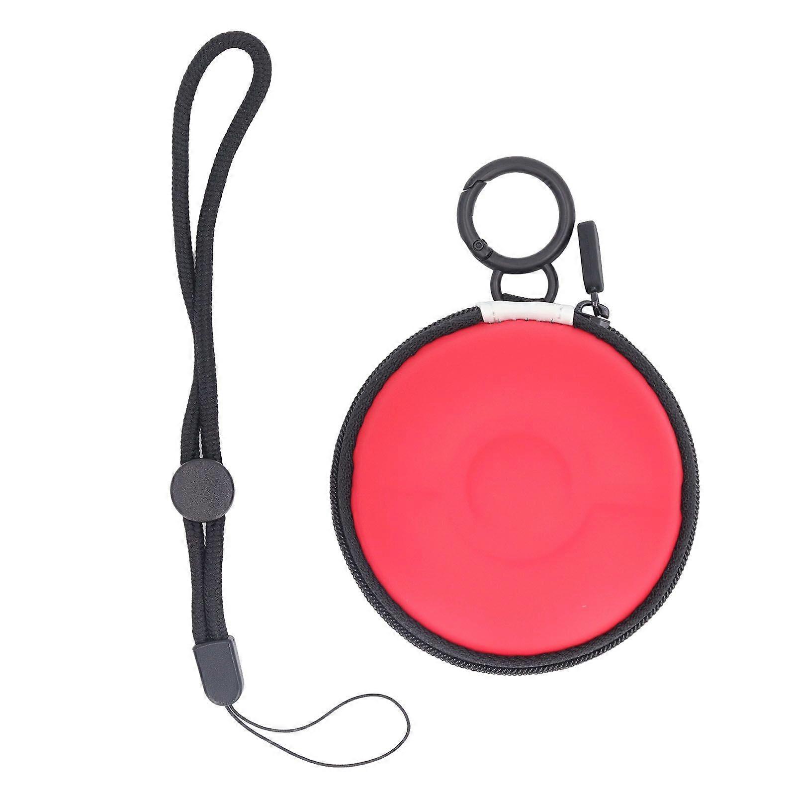 Carrying Case for GO Plus + Protective Shockproof Hardshell Portable Organizer with Hand Strap Small Circular Storage Case