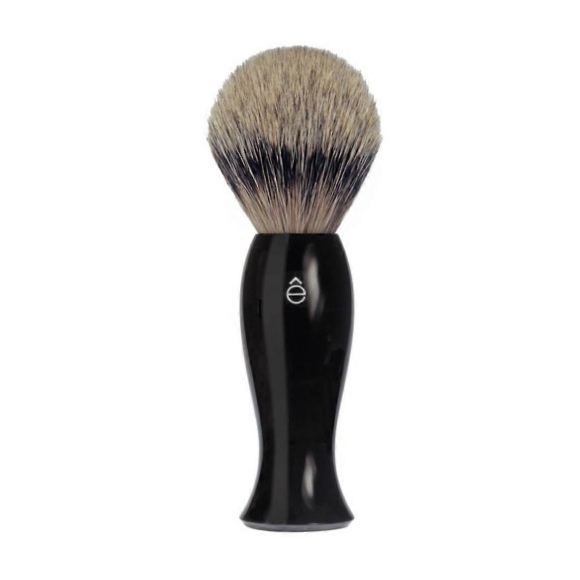 Reiner schwarzer Rasierpinsel Langlebige Dachsborsten