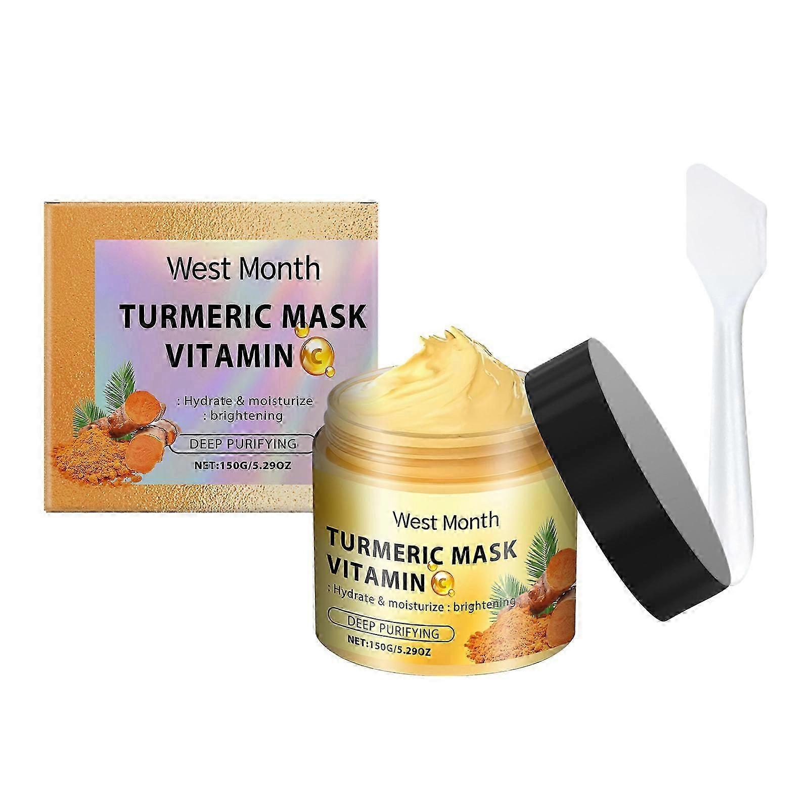 Vitamin C turmeric mud film