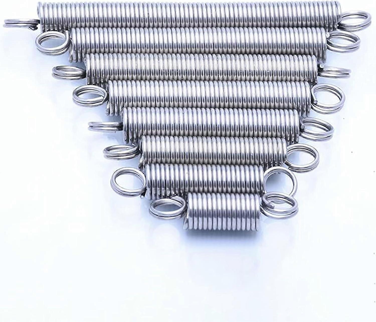 Hooked Springs,Spring, Tension Pullback 1 Pieces,304 Stainless Steel Dual Hook Small Tension