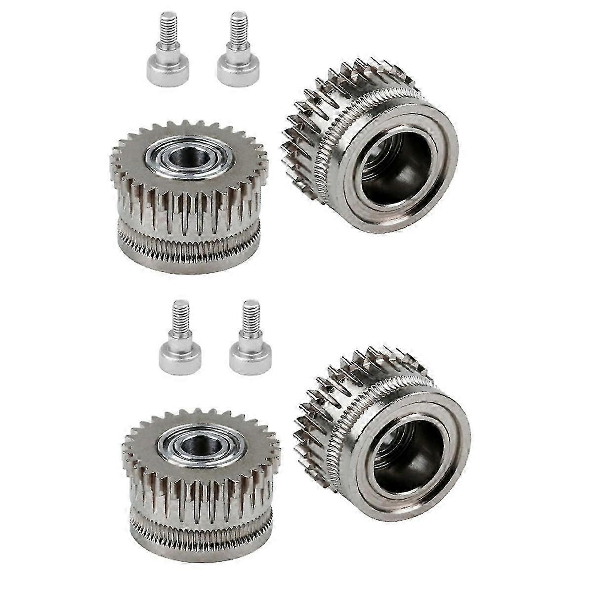 Neues 3D-Drucker-Dual-Gear-Extruder-Kit für K1 / k1c / K1 Max / Ender3 / v3 Plus V3 Upgrade 3.0 gehärteter Stahl